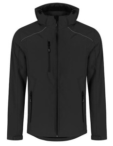 Przeciwdeszczowa męska kurtka softshell z odpinanym kapturem Promodoro 7850
