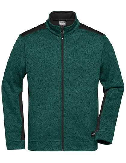 JN862_Dark-Green-Melange_Black
