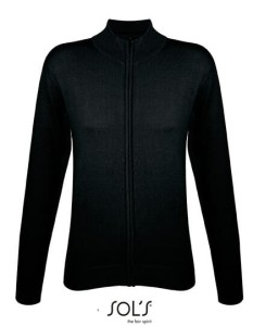 Damski sweter rozpinany na zamek SOL`S