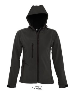 Przeciwdeszczowa kurtka damska softshell z kapturem Replay