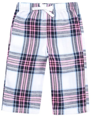 LW083_White-Pink-Check
