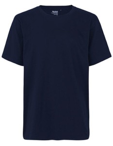Klasyczna koszulka unisex z bawełny organicznej i zaokrąglonym dekoltem NEUTRAL