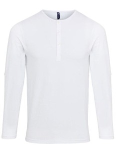 Męska koszulka z długim rękawem, który można wywinąć PREMIER WORKWEAR