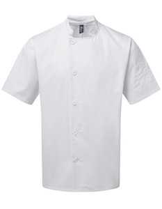 Essential Short Sleeve Chefs Jacket