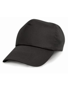 Dziecięca czapka bawełniana zapinana na rzep 5 paneli Result Headwear