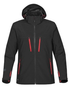 Wodoodporna męska kurtka z kapturem Patrol Softshell H2XTREME®