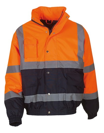 YK218_Hi-Vis-Orange_Navy