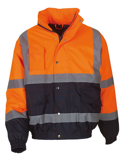 YK218_Hi-Vis-Orange_Navy