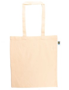 Cotton Bag, Fairtrade-Cotton, Long Handles