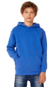 Dziecięca bluza z kapturem i kieszenią B&C WK681
