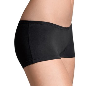 Damskie czarne bokserki elastyczne PROMODORO