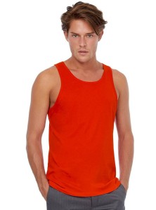 Męska koszulka organiczna bez rękawów B&C Inspire Tank T 