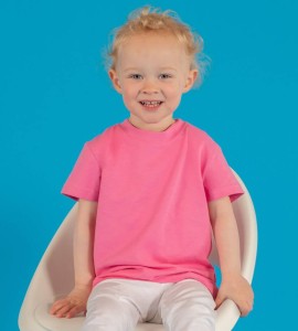 Koszulka z bawełny organicznej dla młodszych dzieci LARKWOOD