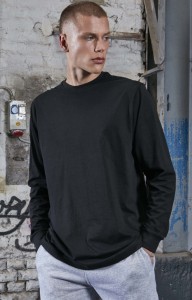 Męska koszulka organiczna z długimi rękawami BUILD YOUR BRAND