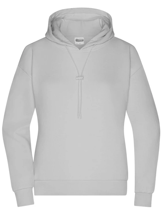 8033-soft-grey-bluza-damska-z-kapturem-Lounge-James&Nicholson
