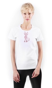 Cat in trouble koszulka damska premium