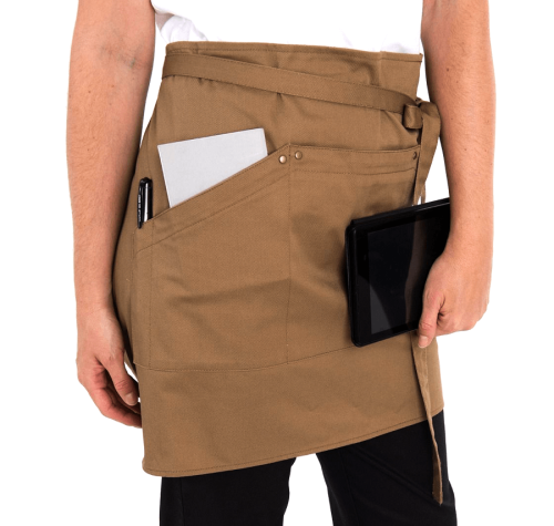 DE115-khaki-krotka-zapaska-kelnerska-Le-Chef-Prep.png