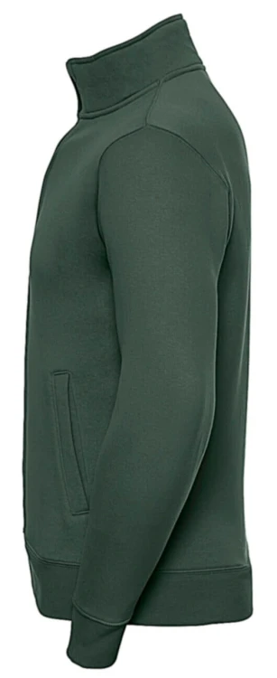 R-267M-0-bottle-green-bluza-meska-z-dlugim-zamkiem-Authentic-Russell-1.jpg