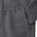 R-266F-0-convoy-grey-solid-rozpinana-bluza-damska-z-kapturem-Authentic-Russell-detail.jpg