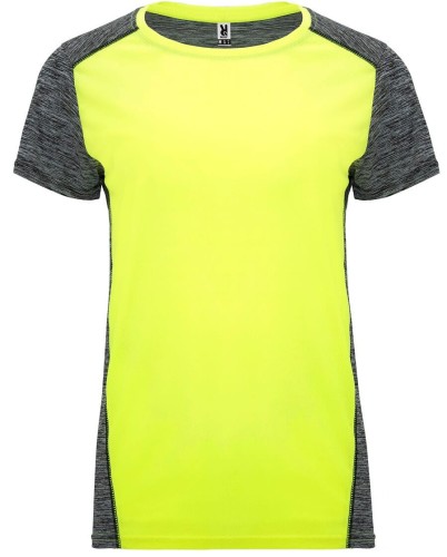 CA6663-fluor-yellow-heather-black-sportowa-koszulka-damska-ROLY-Zolder