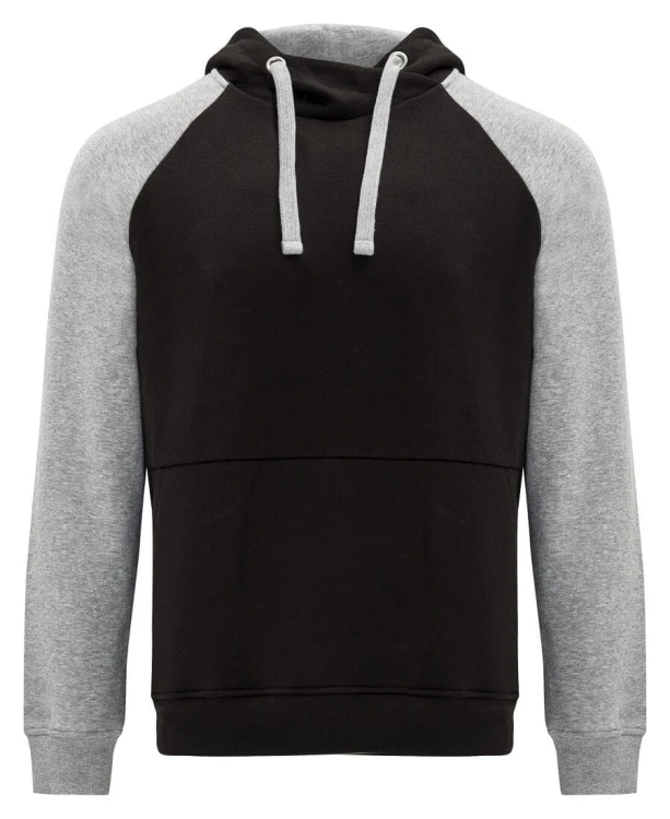 SU1058-black-heather-grey-dwukolorowa-bluza-bejsbolowa-unisex-z-kapturem-ROLY-Badet