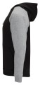 SU1058-black-heather-grey-dwukolorowa-bluza-bejsbolowa-unisex-z-kapturem-ROLY-Badet-side
