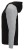 SU1058-black-heather-grey-dwukolorowa-bluza-bejsbolowa-unisex-z-kapturem-ROLY-Badet-side