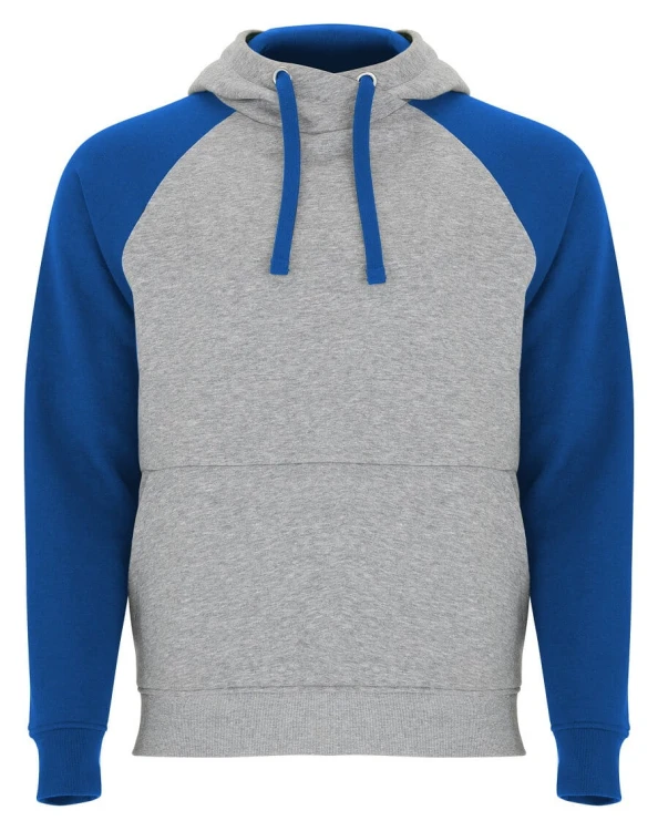 SU1058-heather-grey-royal-blue-dwukolorowa-bluza-bejsbolowa-unisex-z-kapturem-ROLY-Badet