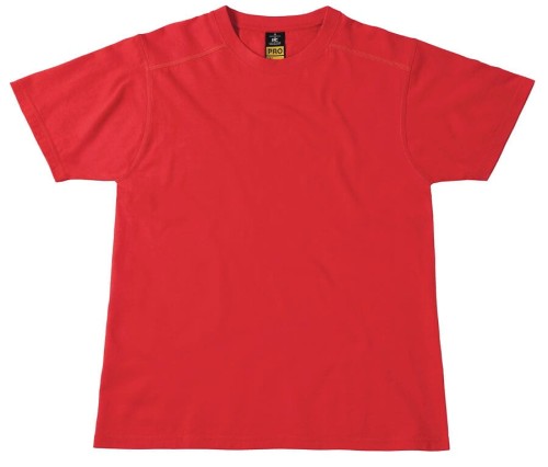 TUC01-red-meski-T-shirt-roboczy-B&C-Perfect-Pro