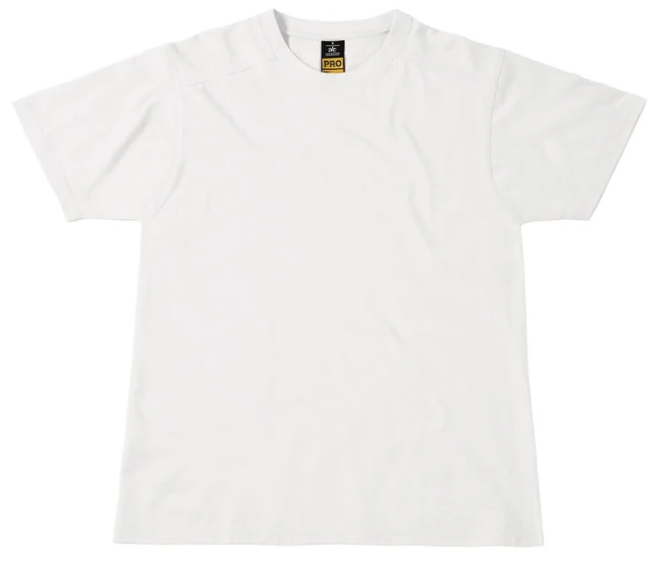 TUC01-white-meski-T-shirt-roboczy-B&C-Perfect-Pro