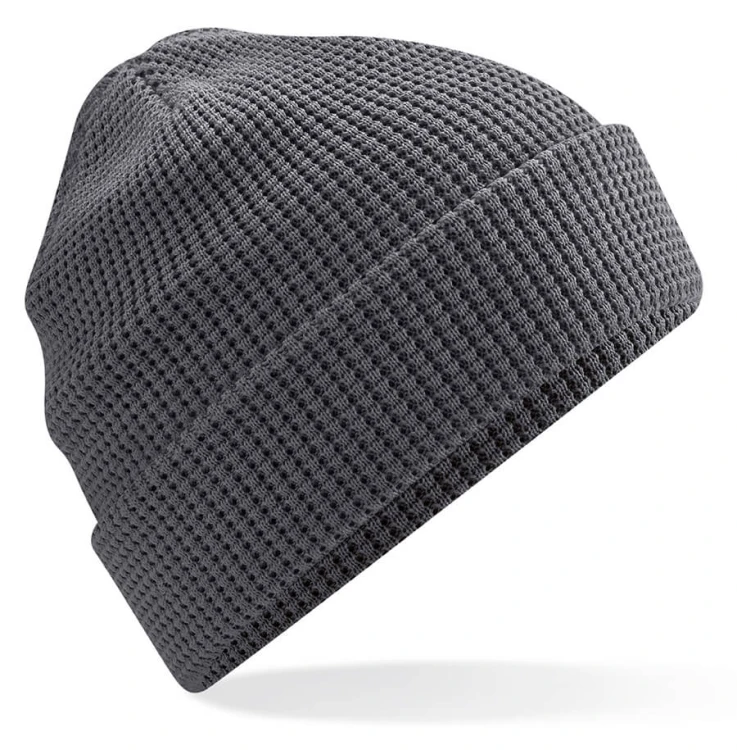 B52N-graphite-grey-czapka-beanie-organic-BEECHFIELD-Waffle.jpg