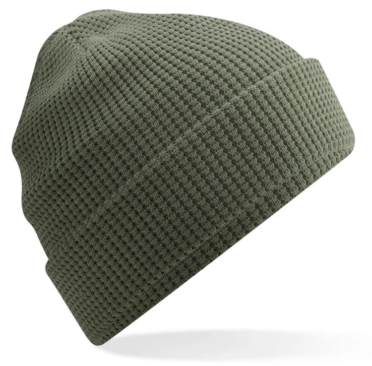 B52N-olive-green-czapka-beanie-organic-BEECHFIELD-Waffle.jpg