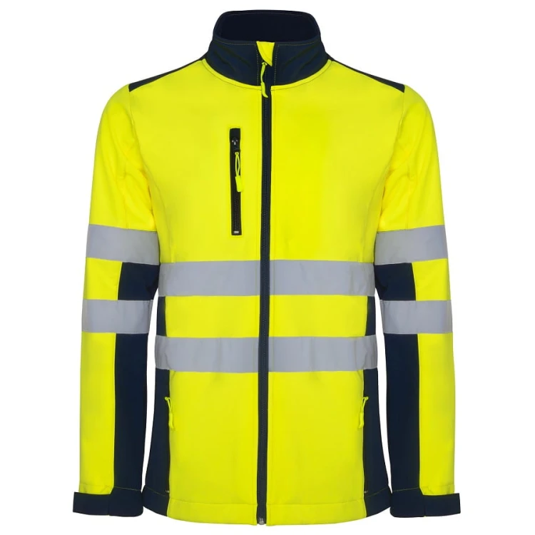 HV9303-navy-blue-fluor-yellow-dwukolorowa-kurtka-odblaskowa-Hi-Viz-Softshell-ROLY-WORKWEAR-Antares-front