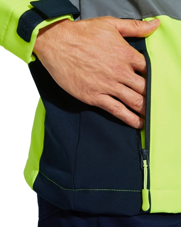HV9303-navy-blue-fluor-yellow-dwukolorowa-kurtka-odblaskowa-Hi-Viz-Softshell-ROLY-WORKWEAR-Antares-detail-1