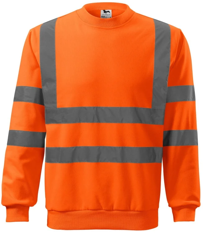 4v6-fluorescent-orange-jaskrawa-bluza-ostrzegawcza-Hi-Vis-RIMECK-Essential-front