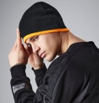 Czapka zimowa z kontrastowym paskiem BEECHFIELD®