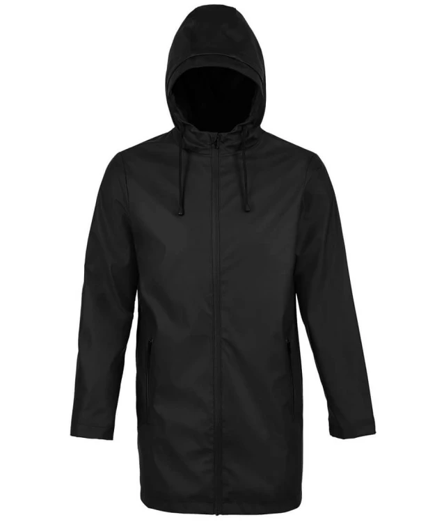03174-deep-black-meska-kurtka-przeciwdeszczowa-parka-NEOBLU-Antoine-front