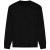 JT019-deep-black-koszulka-unisex-z-dlugimi-rekawami-JUST-TS-by-AWDis-Oversize-100-T-front