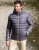 R194M-grey-orange-lekka-kurtka-meska-pikowana-z-kapturem-RESULT-Snow-Bird