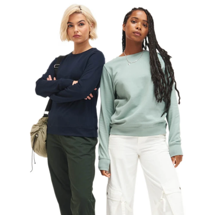 JH030F-new-french-navy-dusty-green-damska-bluza-klasyczna-JUST-HOODS-by-AWDis