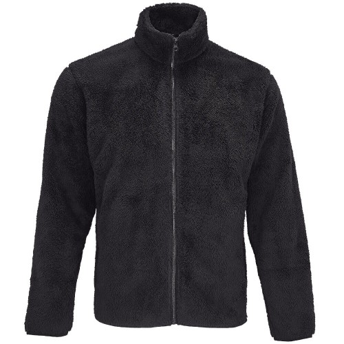 04022-carbon-grey-puszysty-polar-rozpinany-unisex-SOLS-Finch