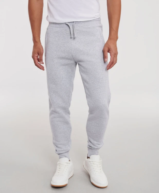 0R268M0-light-oxford-heather-meskie-spodnie-dresowe-do-biegania-RUSSELL-Authentic-front