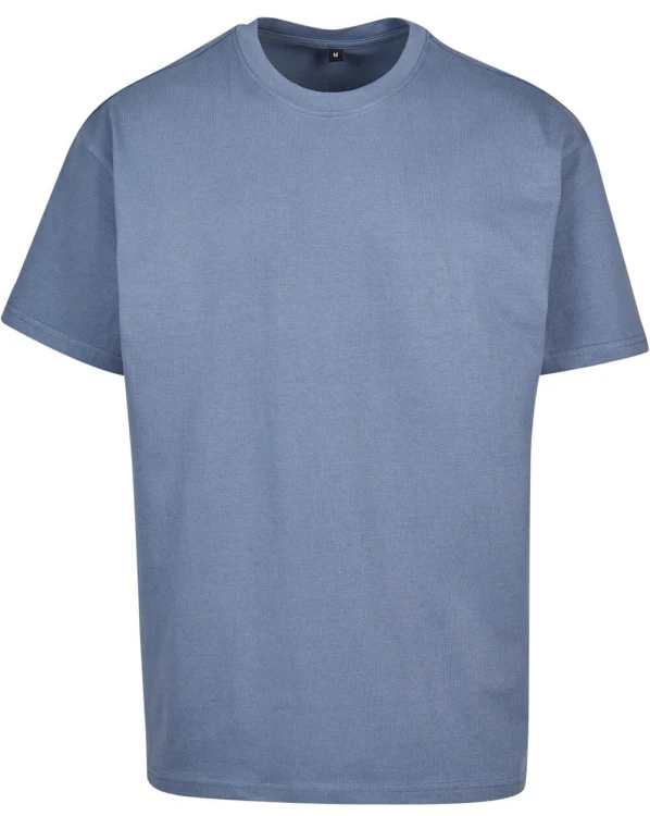BY102-vintage-blue-gruba-koszulka-meska-BUILD-YOUR-BRAND-Heavy-Oversize