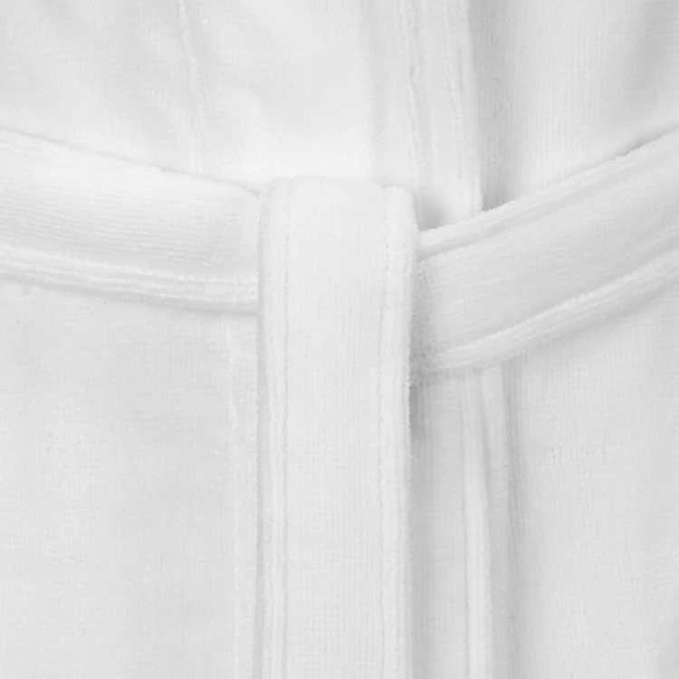 Feeling-L-white-welurowy-szlafrok-premium-VOSSEN-detail