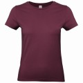 TW04T-burgundy-damska-koszulka-z-krotkimi-rekawami-B&C-E190