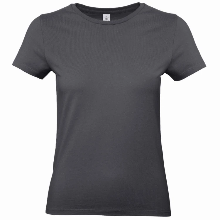 TW04T-dark-grey-solid-damska-koszulka-z-krotkimi-rekawami-B&C-E190
