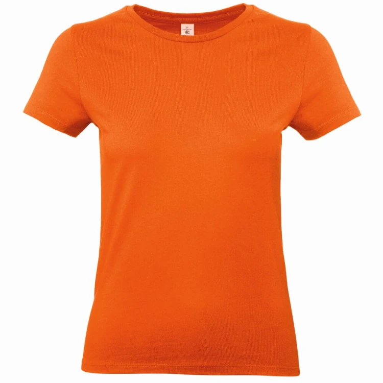 TW04T-orange-damska-koszulka-z-krotkimi-rekawami-B&C-E190