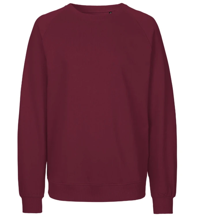 063001-bordeaux-bluza-klasyczna-unisex-z-bawelny-organicznej-NEUTRAL
