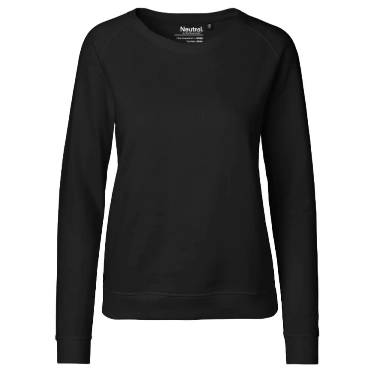O83001-black-bluza-damska-klasyczna-z-bawelny-organicznej-NEUTRAL