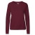 O83001-bordeaux-bluza-damska-klasyczna-z-bawelny-organicznej-NEUTRAL
